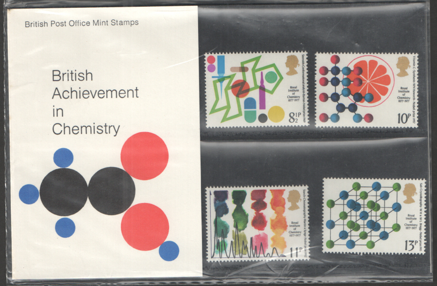 (image for) 1977 Chemistry Royal Mail Presentation Pack 92